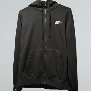 Black Nike Zip-Up Hoodie